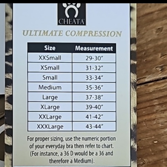 Cheata Equestrian Safari Trotter Bra Ultimate Compression Sport Bra Snake NWT - Picture 6 of 11